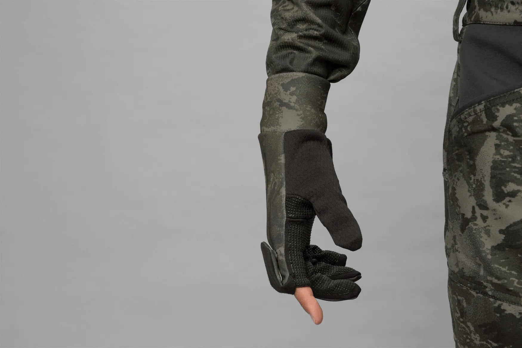 Harkila gants noctyx camo fleece